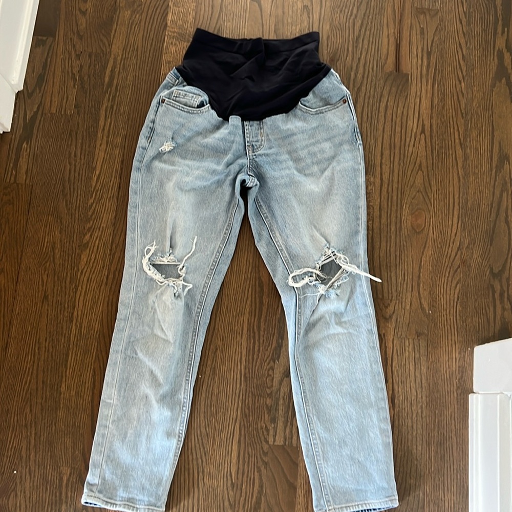 Old Navy Boyfriend Maternity Jeans